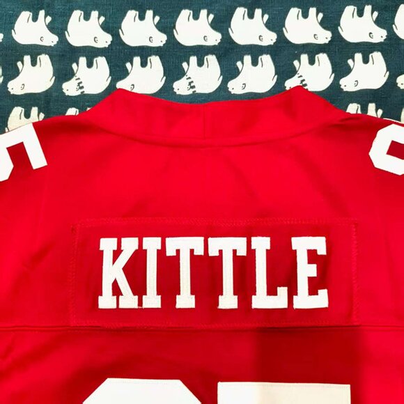 George Kittle Scarlet San Francisco 49ers #85 Nike Jersey - Picture 3 of 8